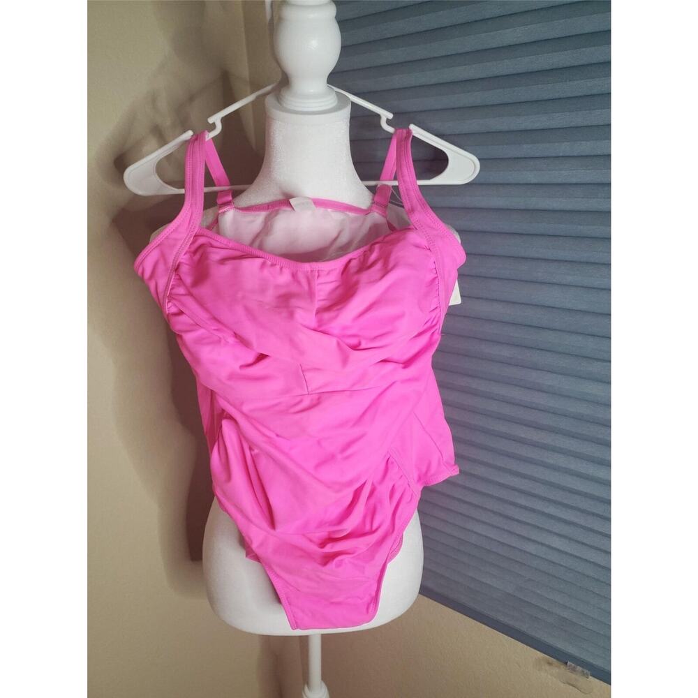 Miss Adola PINK Swimsuit Size XL